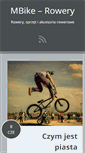 Mobile Screenshot of mbike-rowery.pl